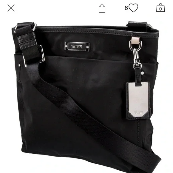 Tumi nylon crossbody bag in black I think it’s the voyager